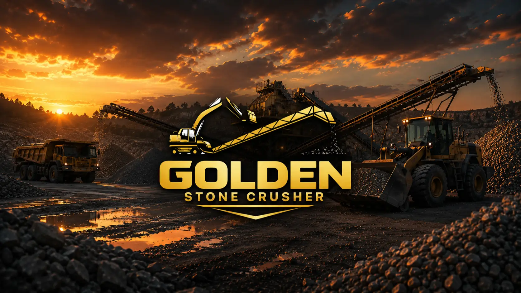Golden Stone Crusher — Building a trusted infrastructure brand from the ground up