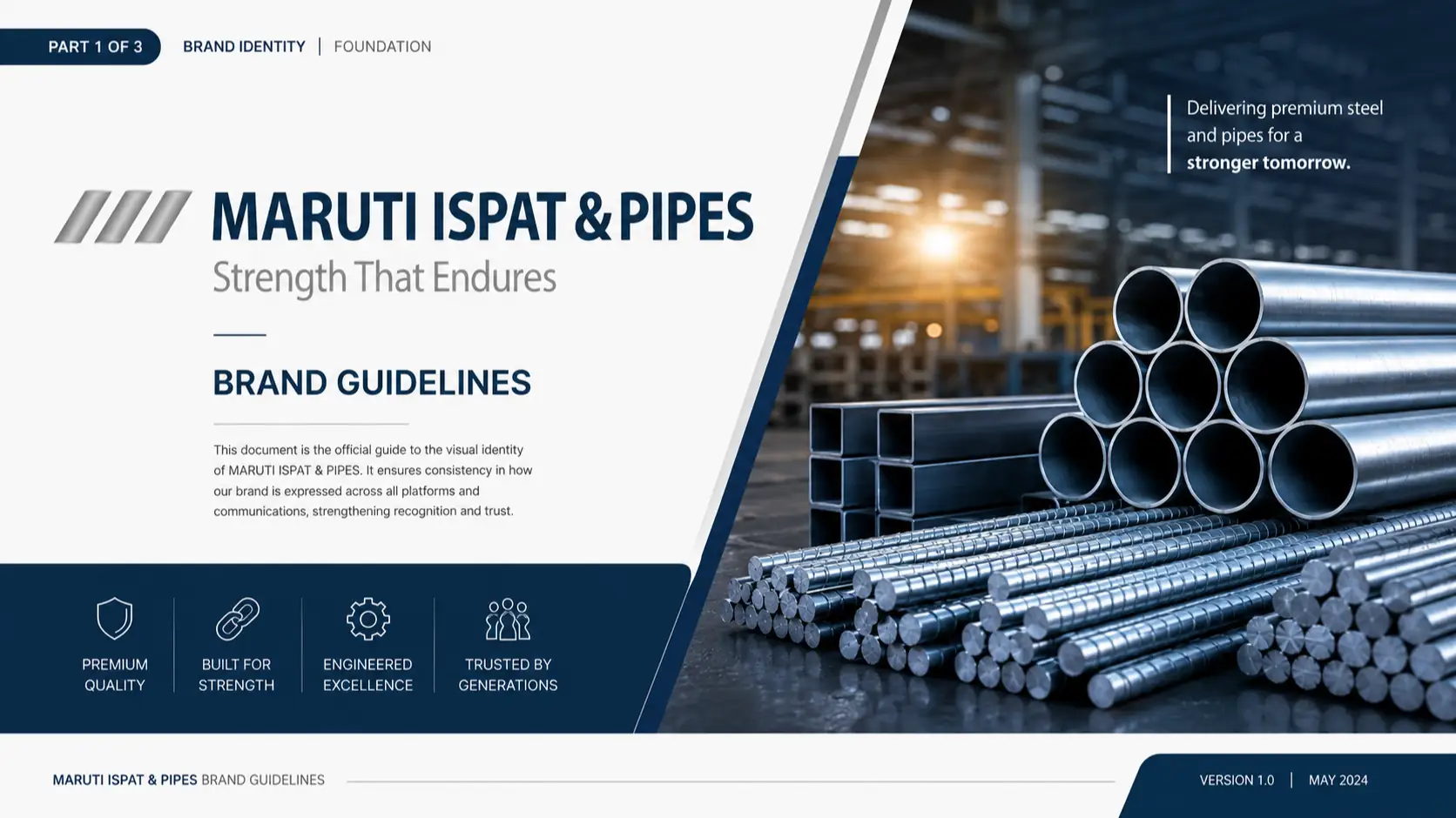 Maruti Ispat & Pipes — Identity