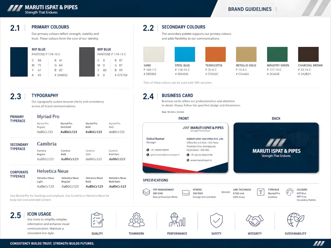 Maruti Ispat & Pipes — System